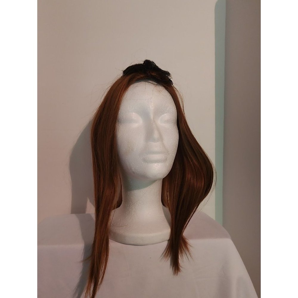 20" Long Straight Hair Toppers for Women with Left Parting, Clip in Top...